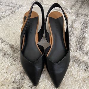 1.STATE Leather Slingback Flat